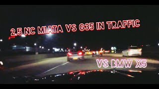 Crazy street racing in TRAFFIC Must see [upl. by Sterne335]