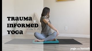 Trauma Informed Yoga [upl. by Juliette]