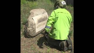 Sandblasting a Landscape Rock [upl. by Nywloc]