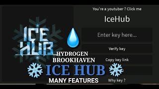 HYDROGEN  BROOKHAVEN SCRIPT  ❄️•ICE HUB•❄️  ROBLOX [upl. by Thedric922]