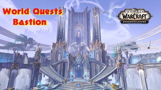 Limbo Bastion World Quest Shadowlands WOW [upl. by Linehan]