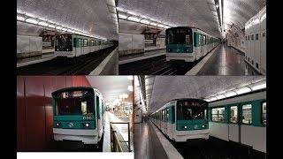 Métro 10  MF67 D  RATP [upl. by Lomax]