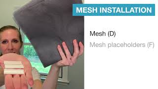 Magic Mesh Window Screen Installation Video [upl. by Eelyram971]