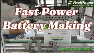 Making of Fast Power EasyBike Battery  Dry cell Battery  Led Acid Battery fastpowertech [upl. by Anaujat]