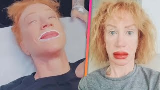 Kathy Griffin Shares SHOCKING Results of Getting Lips Tattooed [upl. by Ahsinet]