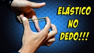 UMA ÓTIMA MÁGICA COM ELÁSTICO PRA VOCÊ  COMO FAZER Tutorial [upl. by Eardnoed]