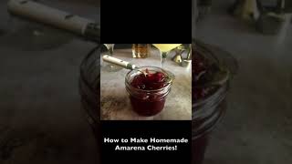 How to Make Amarena Cherries [upl. by Nivlen]