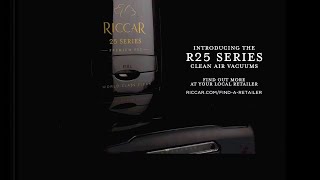 Riccar R25 Series Advanced Cleaning Vacuum [upl. by Yedarb]