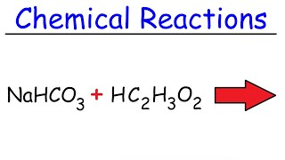 NaHCO3  HC2H3O2  Baking Soda and Vinegar [upl. by Elmo]