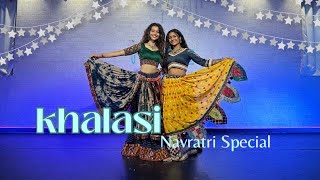 Khalasi  Garba  Dance  Navratri2023  Aditya Gadhvi  Rushita Chaudhary Choreography [upl. by Elleoj]