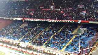 Milan Genoa 52Curva Sud MilanoCori contro i Genoani [upl. by Inava]