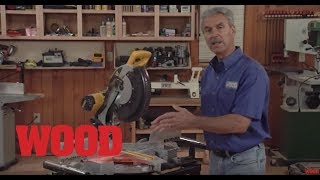 How To Tune Up Your Mitersaw  WOOD magazine [upl. by Llenod]