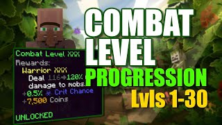 BEST COMBAT LEVEL 130 Progression Guide  Hypixel Skyblock Beginner Series 7 2021 [upl. by Naujad]