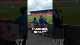 St James Park Exeter City A very friendly ground [upl. by Alhak724]