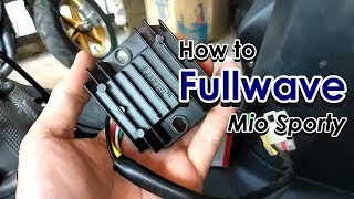 How to Fullwave Mio [upl. by Auqeenwahs]