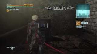 MGRR How to Open Blue Item Boxes Metal Gear Rising [upl. by Amery]