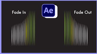 How to Fade In and Fade Out Audio in Adobe After Effects [upl. by Atiuqaj]