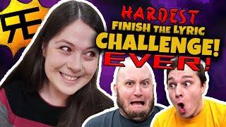 HARDEST LYRIC CHALLENGE EVER Random Encounters songs April Fools [upl. by Thill]