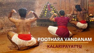 Kalari Vandanam or Poothara Vandanam  Kalaripayattu  Kerala Tourism [upl. by Eimmelc]