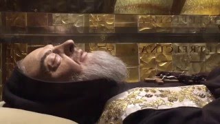 Saint Padre Pio body still preserved at San Giovanni Rotondo in Italy [upl. by Buote]