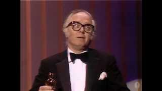 Gandhi and Richard Attenborough Win Best Picture and Directing 1983 Oscars [upl. by Negeam]