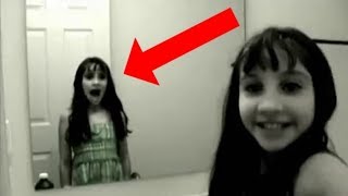 Creepy Grudge Ghost Girl In The Mirror EXPLAINED [upl. by Bovill]