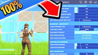 CHANGE This SETTING for PERFECT EDITING BEST Fortnite Settings PS4XBOX Fortnite BEST Settings [upl. by Katzen330]