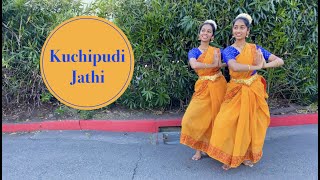 Kuchipudi Jathi  Brahmanjali Poorvangam  HaSi Dance Sisters USA [upl. by Tiffany981]