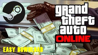 Grand Theft Auto 5  How To Download GTA 5 Online On Steam [upl. by Elletsyrk]