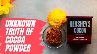 Cocoa Powder l Hersheys cocoa powder review Natural unsweetened and 100 cocoa [upl. by Witkin776]