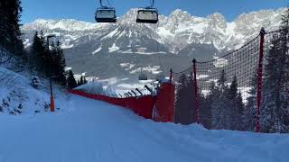 Eine Fahrt auf der Astberg Rodelbahn in der SkiWelt EllmauGoing [upl. by Myrtie]