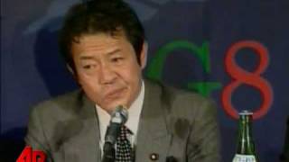 Raw Video Drunken Japanese Finance Minister [upl. by Coe]