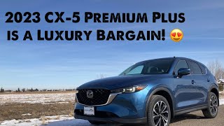 2023 Mazda CX5 Premium Plus AWD Full Review and 060 [upl. by Maitilde]