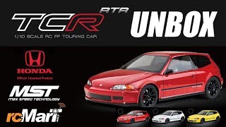 MST TCRFF 257mm HONDA EG6 Flat PrePainted Body 110 Touring RTR Uhbox 531801 [upl. by Jamil719]