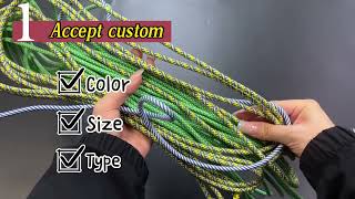 UHMWPE ROPE FOR DOG LEASH [upl. by Ori261]