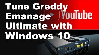 Tune Greddy Emanage Ultimate with Windows 10 [upl. by Leumek]