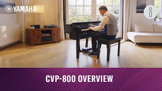 Yamaha CVP800 Overview [upl. by Onej669]