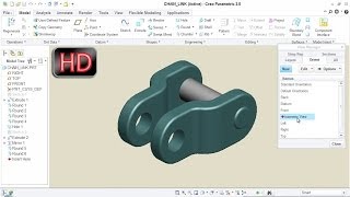 Defining and Saving a Custom Isometric View in Creo Parametric [upl. by Coy]