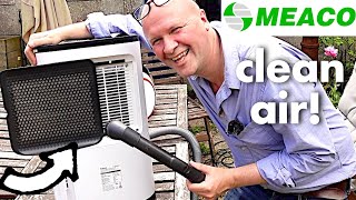 How I clean our Meaco dehumidifier filter [upl. by Rosenstein908]