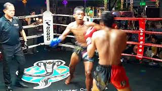 Singdam Sitdaman blue Vs Werapol Lukporpu Red Rd 2 62 kilos Antza Thaiboxing [upl. by Seka]