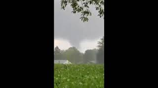 Video of tornado shot in Russiaville [upl. by Dallman]