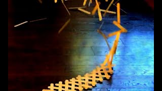 Popsicle Stick Chain Reaction  STEM activity [upl. by Otrebcire100]