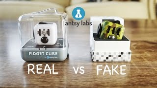 Real vs Fake Fidget Cube  FREE GIVEAWAY [upl. by Sivel874]