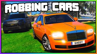 GTA 5 Roleplay  ROBBING EVERY DEALERSHIP  RedlineRP [upl. by Ahsilyt]