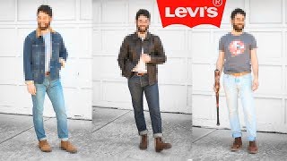 How I Style My Levis Jeans 501s amp 511s [upl. by Normak]