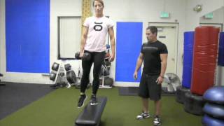 Lateral Step up  Leg Strengthening Exercise [upl. by Allesig]