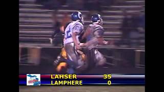 Lahser vs Lamphere  Football  2002 [upl. by Atinehs]