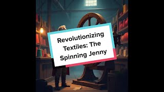 Revolutionizing Textiles The Spinning Jenny [upl. by Teddman]