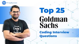 Goldman Sachs Top 25 Coding Interview Questions [upl. by Scoles573]