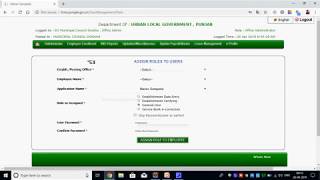 HRMS Office Admin Add Employee with Verifier Role [upl. by Zoila]